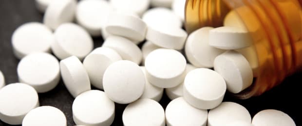 prescription opiates on table